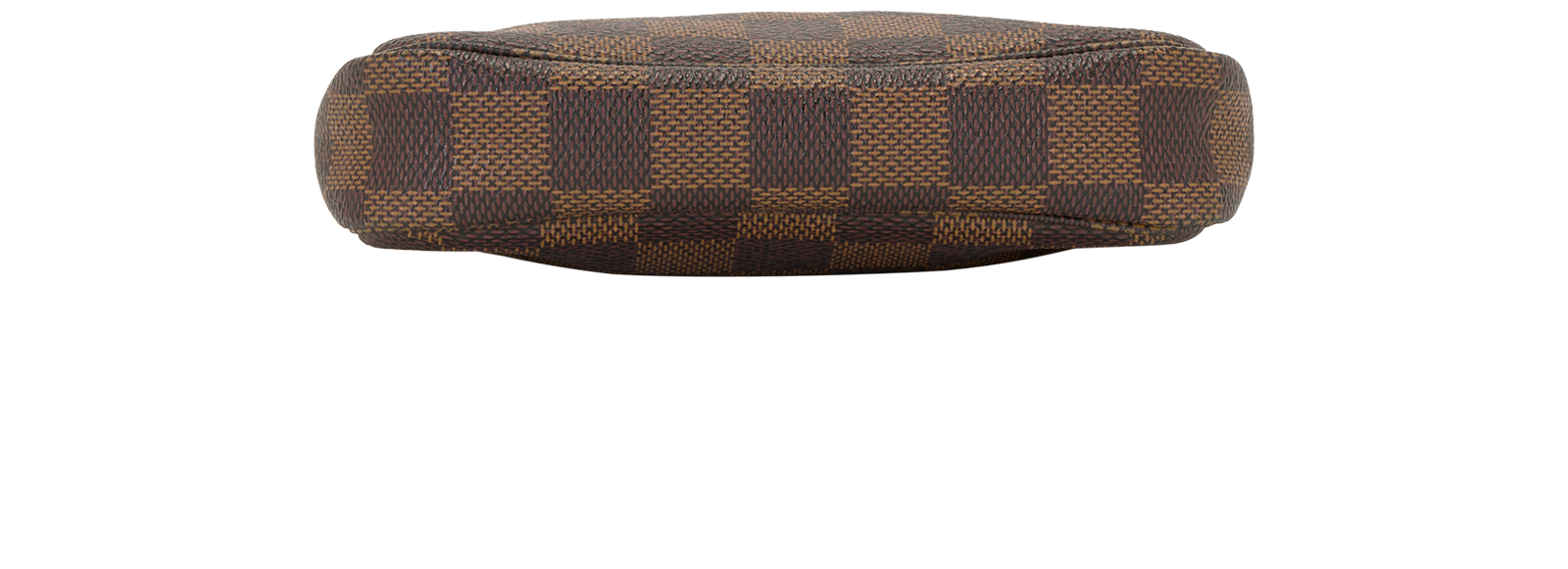 Mini Pochette Accessoires, &pound;495, Handbags, Brown, Canvas, Top view